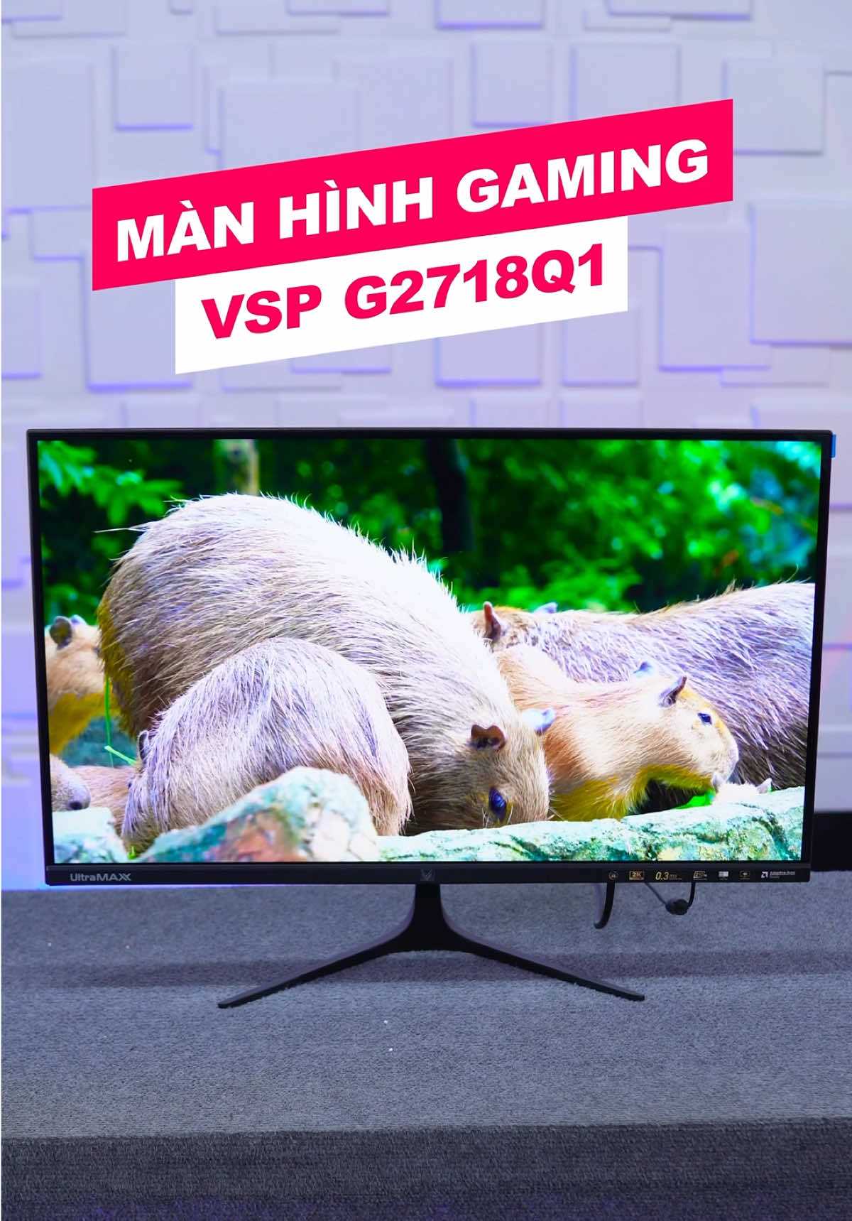 Đánh Giá Màn Hình Gaming VSP G2718Q1: Combo 2K 210Hz Giá Chỉ Hơn 3 Triệu!